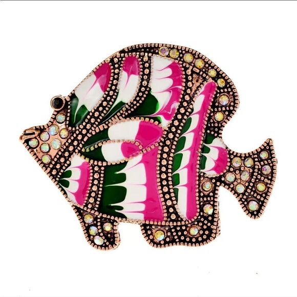 ANGEL FISH BROOCH - Picture 1 of 1
